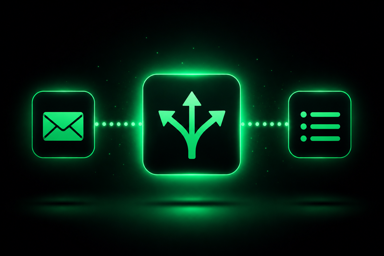 AI Email Router cover with a Gmail to routing workflow concept